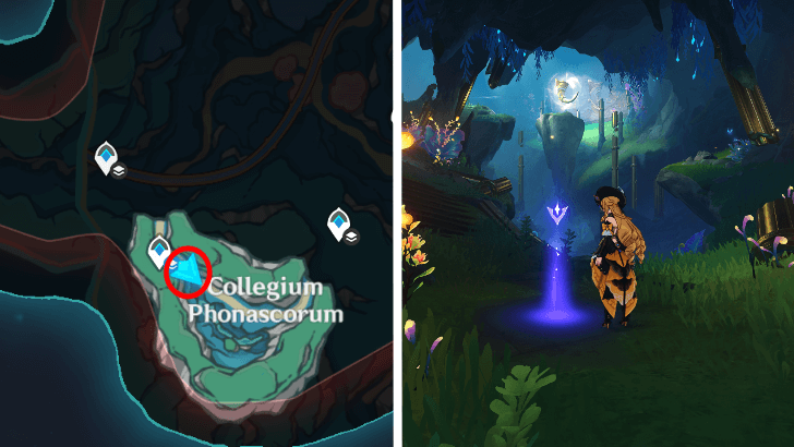 Genshin - Viewpoint in Sea of Bygone Eras