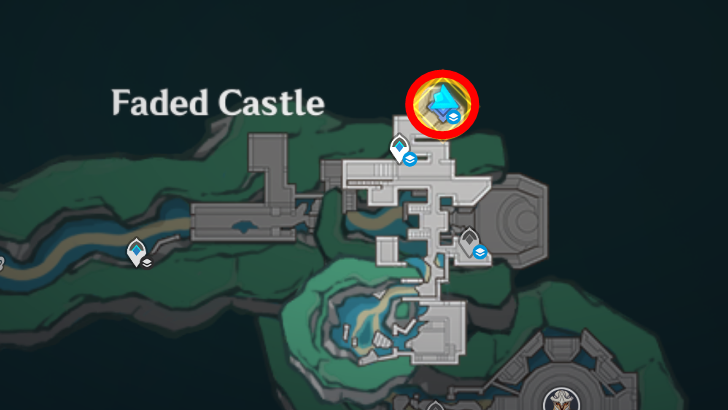 Genshin - Viewpoint in Faded Castle