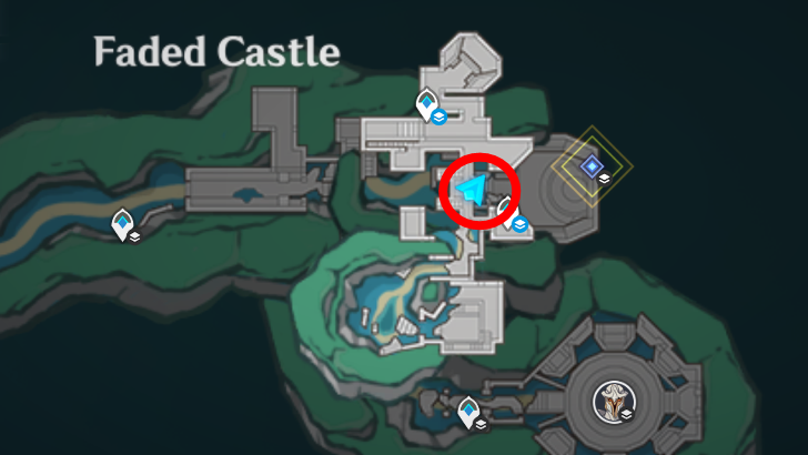 Genshin - Viewpoint in Faded Castle