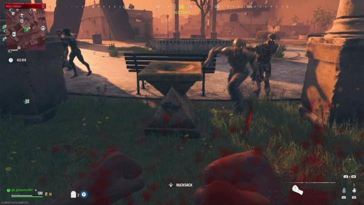 MW3 Laptop With Stickers Pedestal