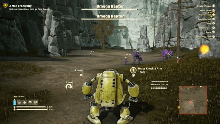 Sand Land - Omega Raptor In Game