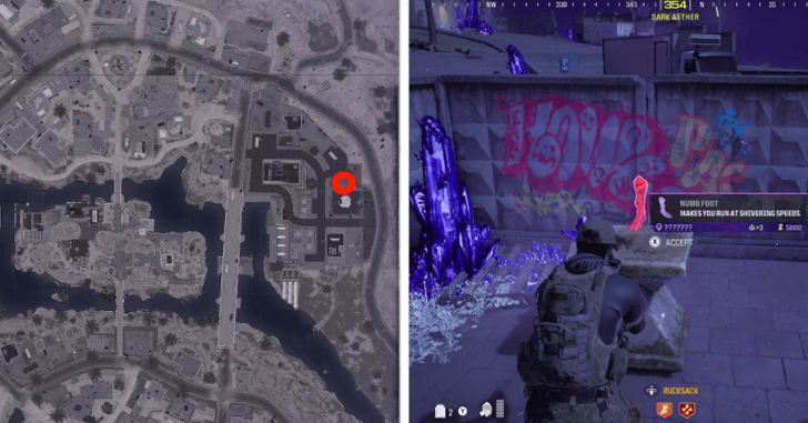 COD Zombies - S3 Outlast Contract Location