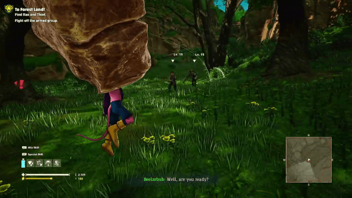 Sand Land - Beelzebub Rock Throw