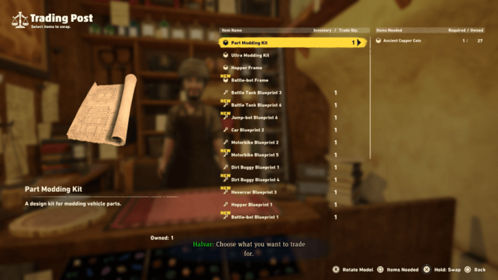 Sand Land - Modding Kit Trading Post