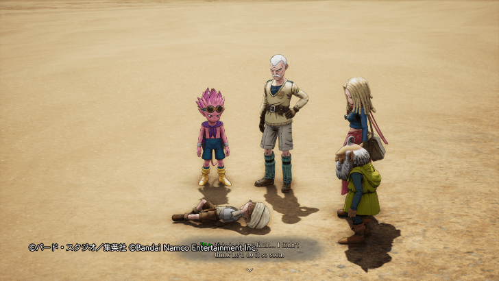 Sand Land - Waq cutscene