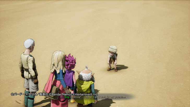 Sand Land - Talk to Waq