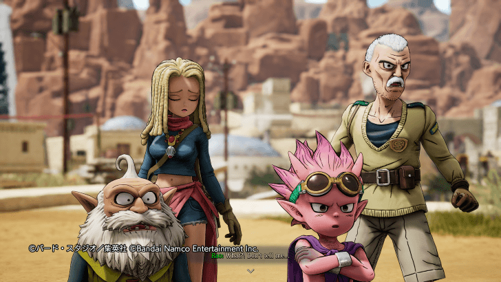 Sand Land - Talk to Cress again