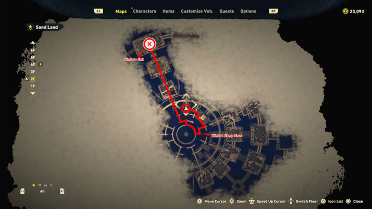 SAND LAND - Navigate Your Way Out of the Battleship