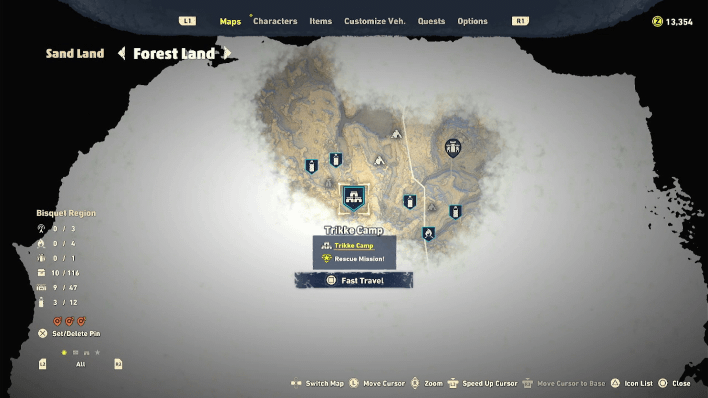 Sand Land - Trikke Camp