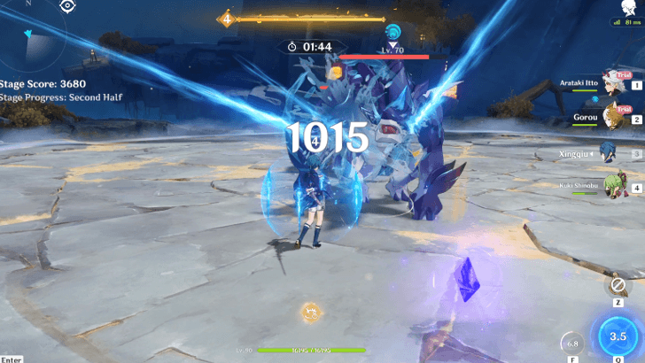 Genshin - Vibro Crystal Day 6 Second Half Hurdle