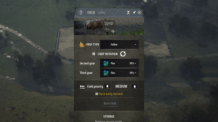 Manor Lords - Set Fields to Fallow