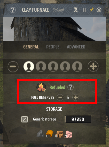 Manor Lords - Keep Clay Furnace Fueled