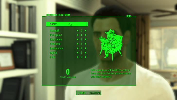 Fallout 4 - Best Starting Attributes