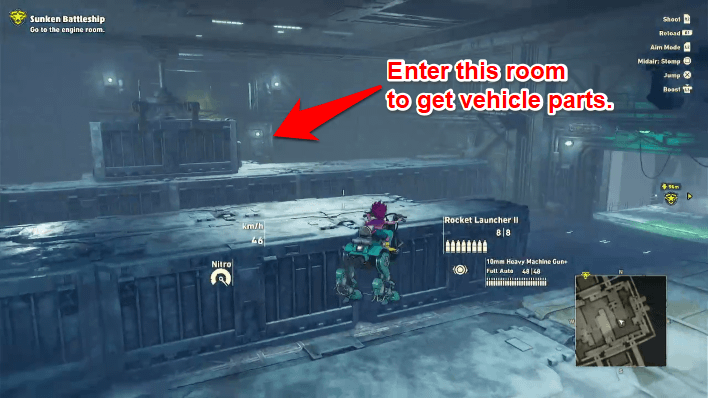 Sand Land - Rianda Battleship Fork in One Room