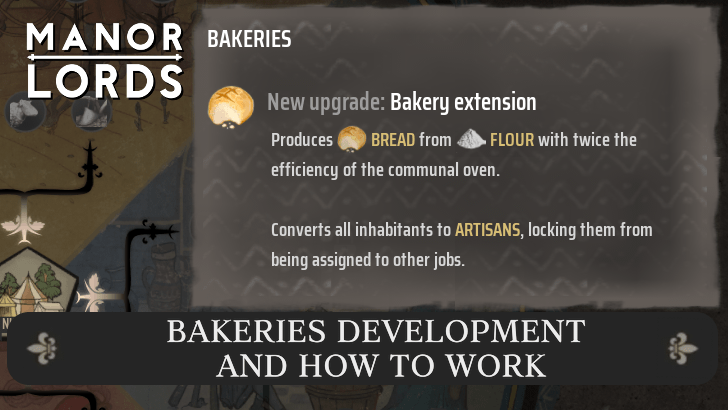 Manor Lords - Bakeries Development and How to Unlock