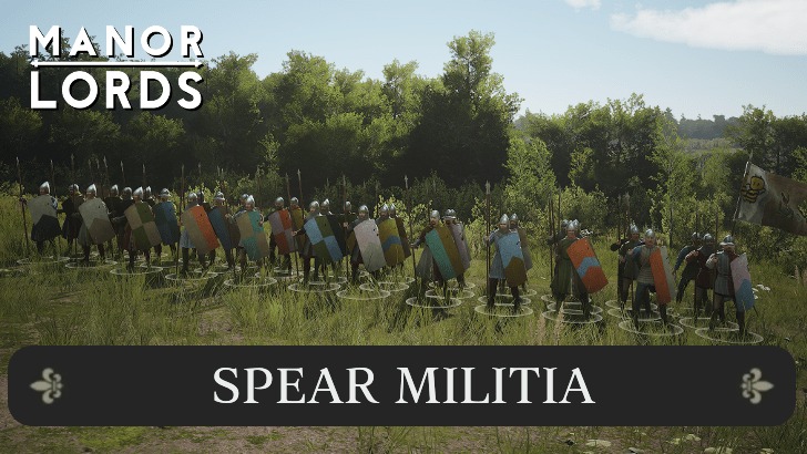 Manor Lords - Spear Militia Banner