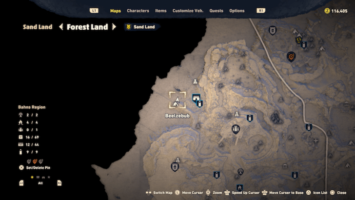 Forgotten Time Capsule Map