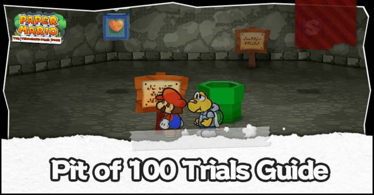 Paper Mario TTYD Switch Remake - Pit of 100 Trials Banner