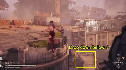 Stellar Blade - Eidos 9 Drop down the Platform.PNG