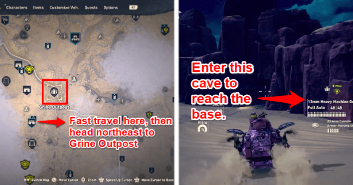 Sand Land - Grine Outpost Supply Base