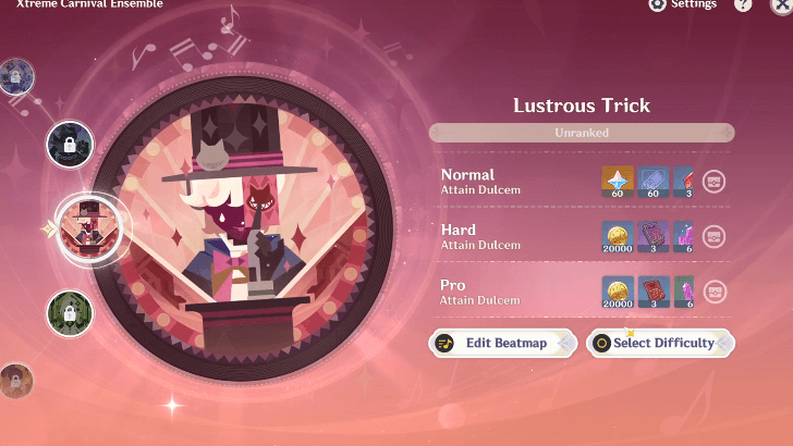 Genshin - Song Selection