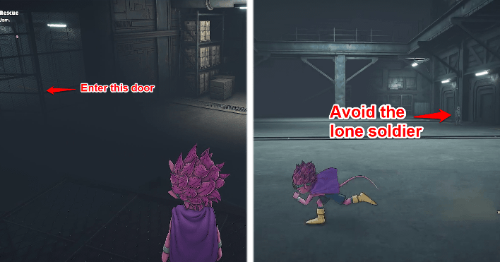 Sand Land - Crump Army Research Lab Large Room and Lone Soldier