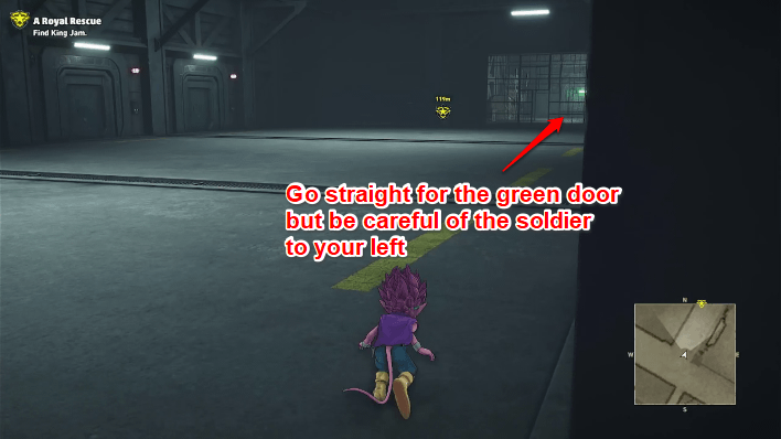 Sand Land - Crump Army Research Lab Second Large Room and Lone Soldier