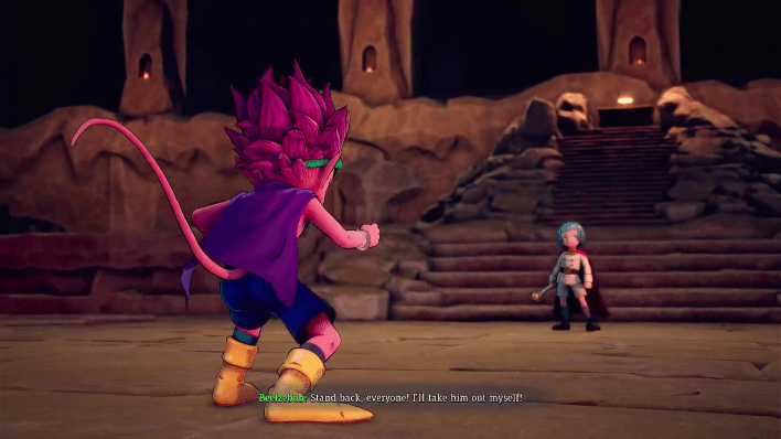 Sand Land - Muniel in Underground Vault Fight