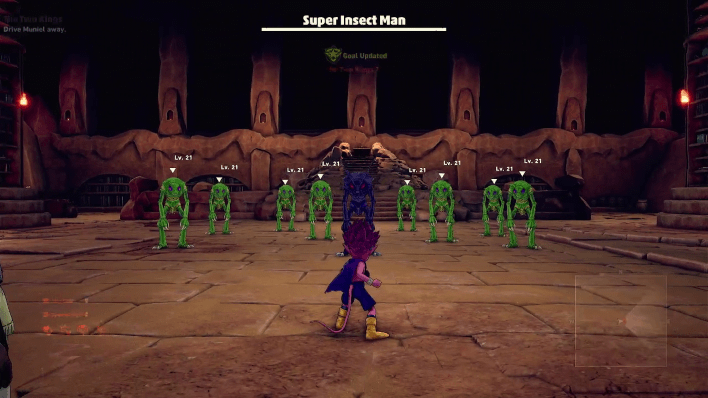 Sand Land - Super Insect Man Fight in Underground Vault