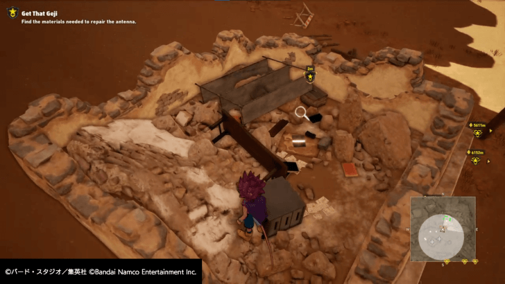 Sand Land - Pick up the Observatory Site Journal