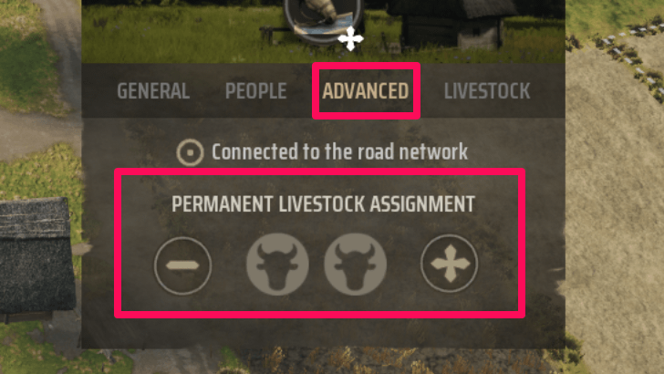 Manor Lords - How to Use Pack Stations Assign Livestock