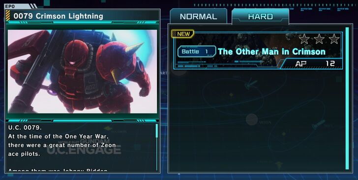 Johnny Ridden Crimson Lightning - Gundam UCE