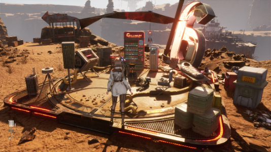 Solar Tower Entrance