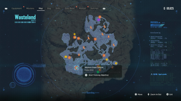 Western Grand Canyon Map