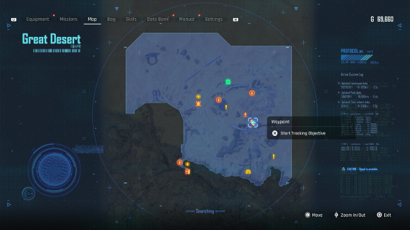 Entrance to the Abandoned City Map