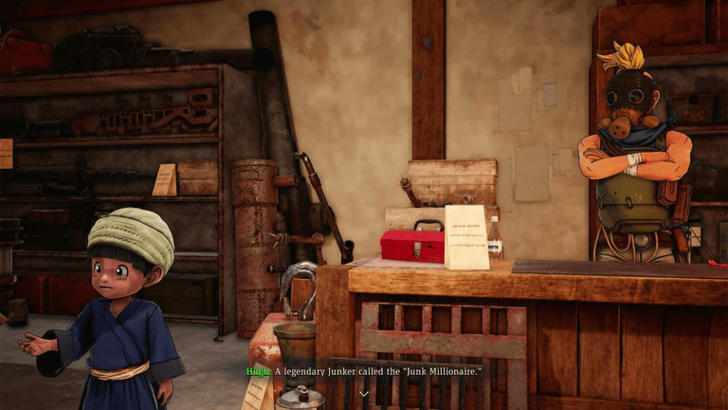 SAND LAND - Talk to Hugh and Gite