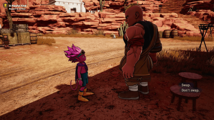 SAND LAND - Trade with NPCs