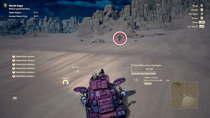 Sand Land Alpha Raptor