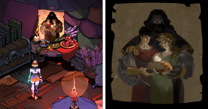 Hades 2 - Zagreus in Family Picture