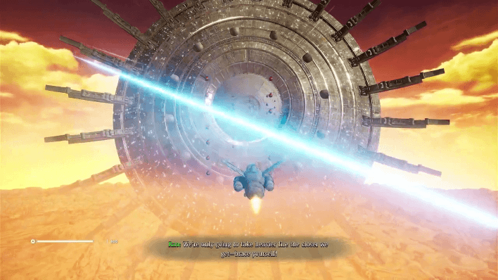 Sand Land - Blue Laser and Bombs