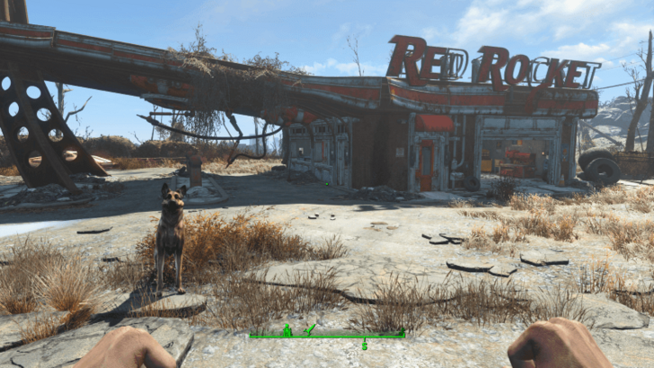Fallout - Red Rocket Truck Stop Settlement Site