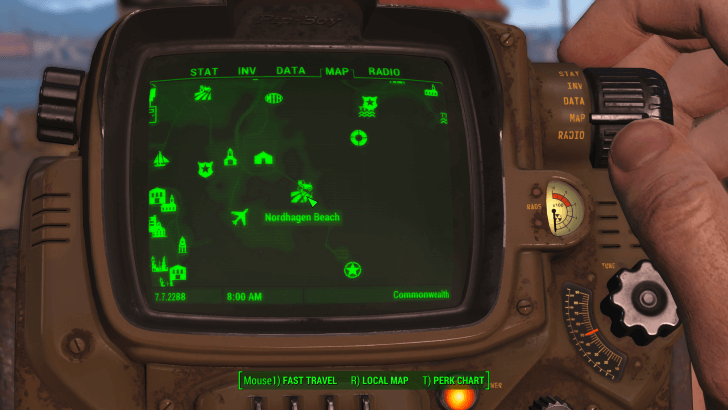 Fallout 4 - Chemistry Station - Nordhagen Beach Map