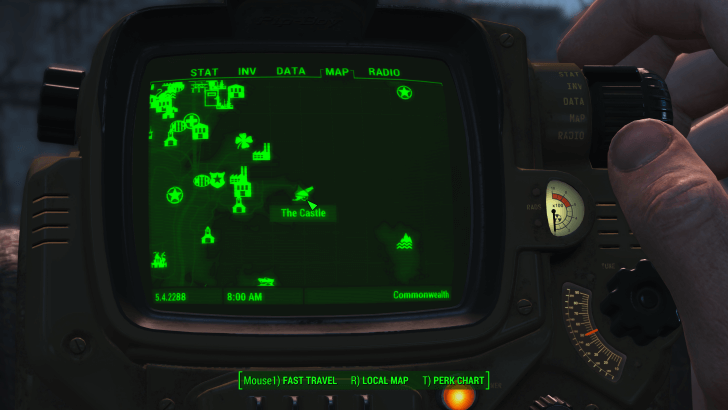 Fallout 4 - Chemistry Station - The Castle Map