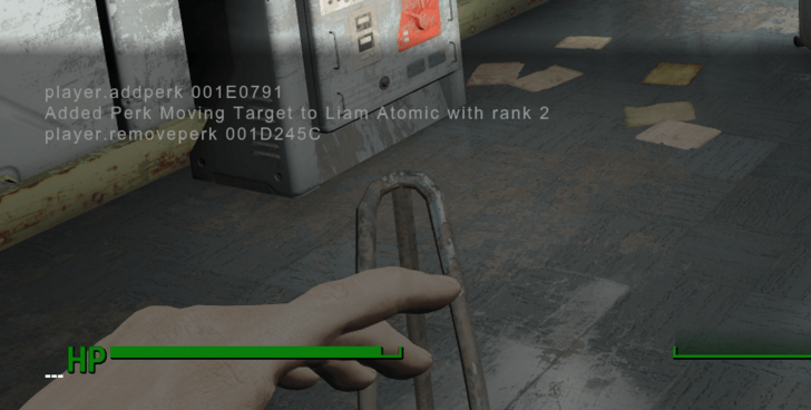 Fallout 4 - Use Console Command