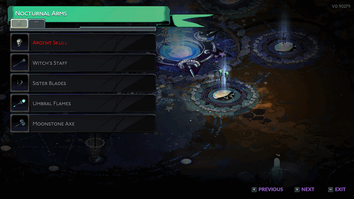 Hades 2 - Weapons List.png