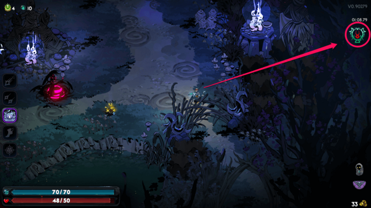 Hades 2 - Hades Save Icon in Location