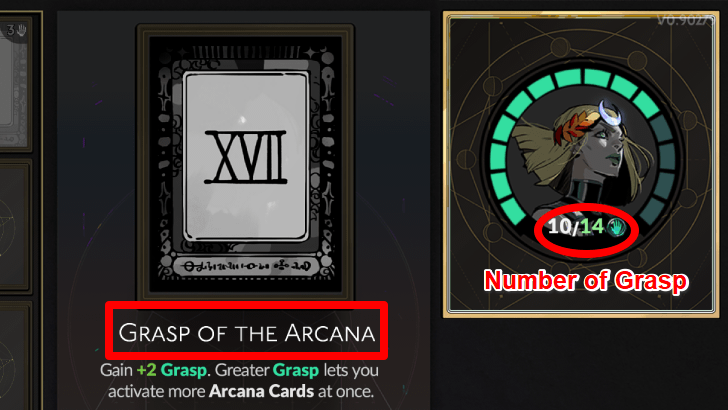 Hades II - Altar of Ashes Number of Grasps