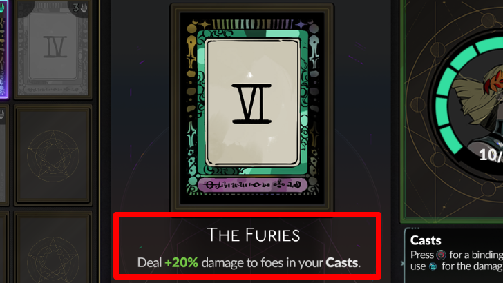 Hades II - Altar of Ashes Tarot Card Ability