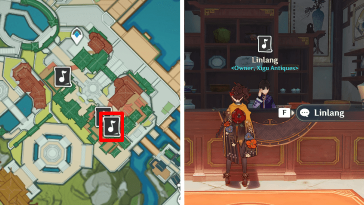 Genshin Impact Evening Breeze Serenade - Second Movement Location