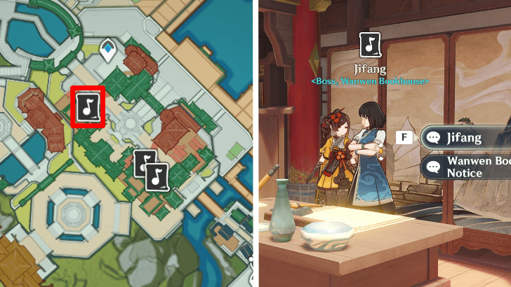 Genshin Impact Evening Breeze Serenade - Third Movement Location